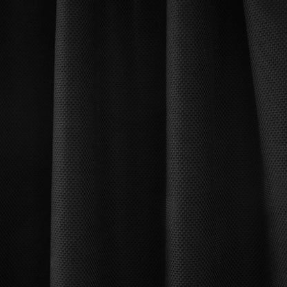 Black Ortega Blackout Back-Tab Curtain