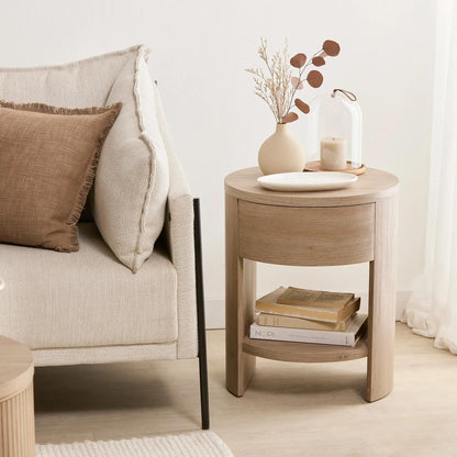 Oval Tray with Engraved Stem