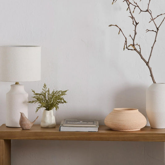 Textured Ceramic Table Lamp