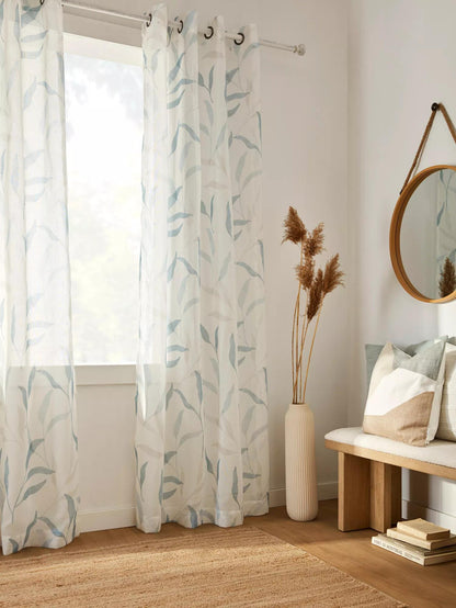 Ceramic Engraved Floor Vase