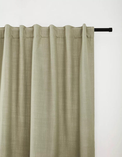 Sage Taha Rod Pocket Back Tab Blackout Curtain