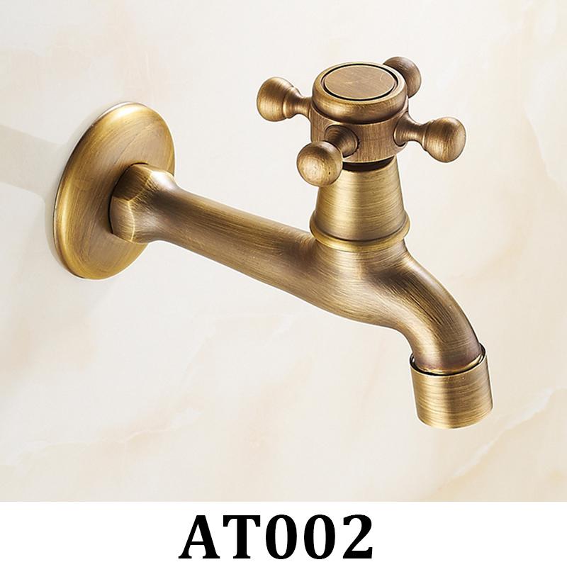 Bathroom Faucet Brass Tap Kitchen Outdoor Garden Taps High Quality Washing Machine Mop Luxury Antique Decorative Bibcock
