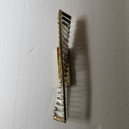 Sleek Crystal Twist LED Wall Sconce Perfect for a Living Room, Dining Room or Bedroom