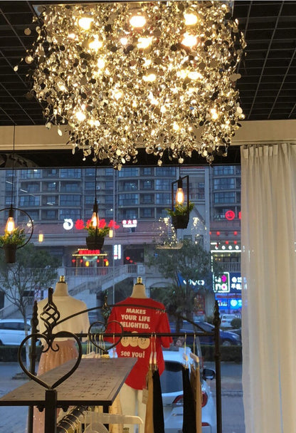 Lighting Modern Silver Ceiling Lights Led Ceiling Lamp For Dining Room Kitchen Lighting Fixtures