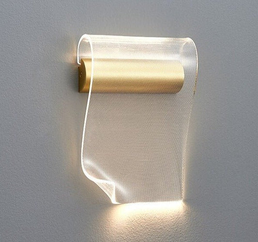 Modern Creative Design Luxury LED Wall Sconce For Bedroom Gold Color For Living Room Light Fixture