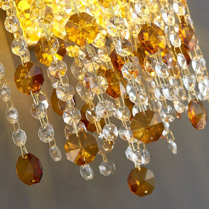 Modern Crystal Gold Wall Sconce Lamp For Bedroom Creative Home Décor Living Room Fixture