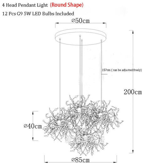 Round Shaped Gold LED Pendant Lights for Festive Décor – Ideal for Dining Rooms and Kitchens