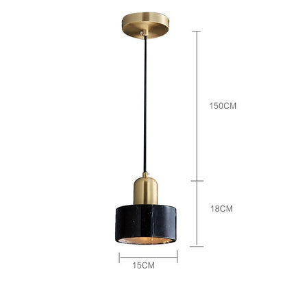 Modern Marble Pendant Lamp LED Lights For Kitchen Island Bedside