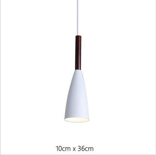 Modern Pendant Light Kitchen Hanging Lamp Dining Room Kitchen Lighting Fixture Loft Decor Wood Lamp Luminaire Lustre