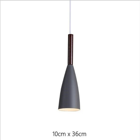 Modern Pendant Light Kitchen Hanging Lamp Dining Room Kitchen Lighting Fixture Loft Decor Wood Lamp Luminaire Lustre