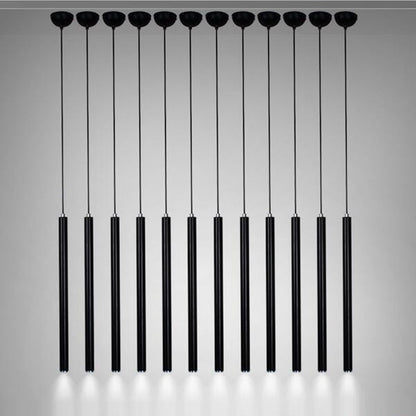 Pendant Lights Modern Kitchen Lamp Dining Room Bar Counter Shop Pipe Pendant Down Lights Kitchen Spot Light Aluminum 3cm