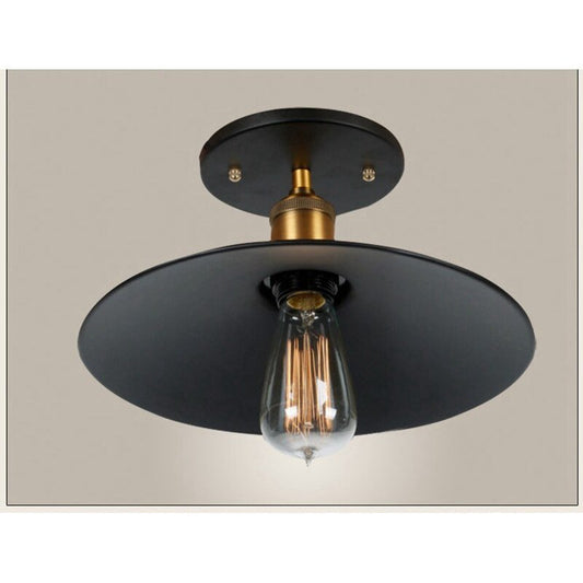 Retro Iron Ceiling Lights: Vintage Decorative Lamps for Balcony, Corridor, and Kitchen Home Décor