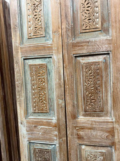 Antique Carved Door Rustic Farmhouse French Style Doors Barn Door 80x28